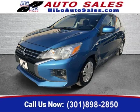 Red 2021 Mitsubishi Mirage ES for sale in Frederick, MD