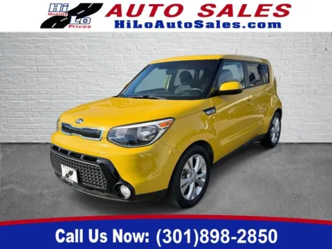 Yellow 2016 Kia Soul Plus for sale in Frederick, MD