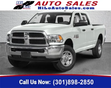 White 2018 Ram 3500 Tradesman for sale in Frederick, MD