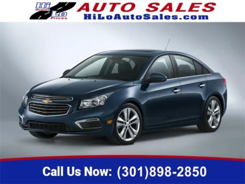 Silver 2016 Chevrolet Cruze Limited 1LT for sale in Frederick, MD