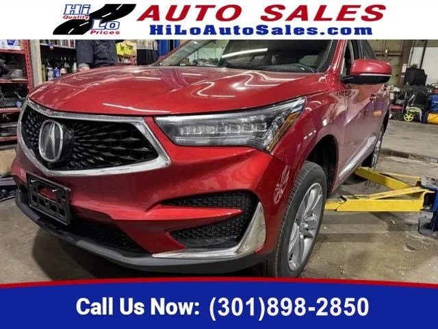 Red 2019 Acura RDX Advance Package for sale in Frederick, MD