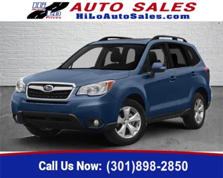Blue 2014 Subaru Forester 2.5i Premium for sale in Frederick, MD
