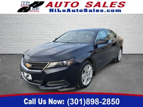 Blue 2018 Chevrolet Impala LS for sale in Frederick, MD