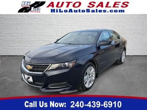 Blue 2018 Chevrolet Impala LS for sale in Frederick, MD