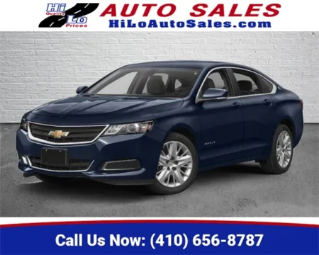 Blue 2018 Chevrolet Impala LS for sale in Frederick, MD