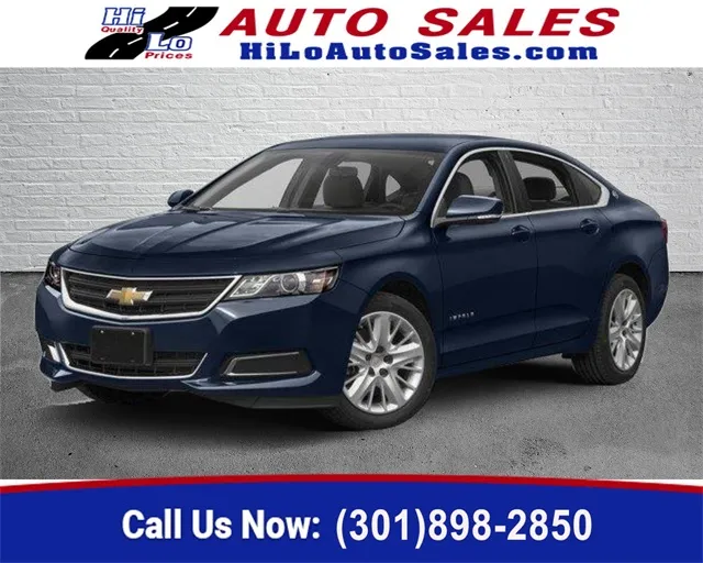 Blue 2018 Chevrolet Impala LS for sale in Frederick, MD