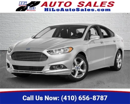 Blue 2016 Ford Fusion SE for sale in Frederick, MD