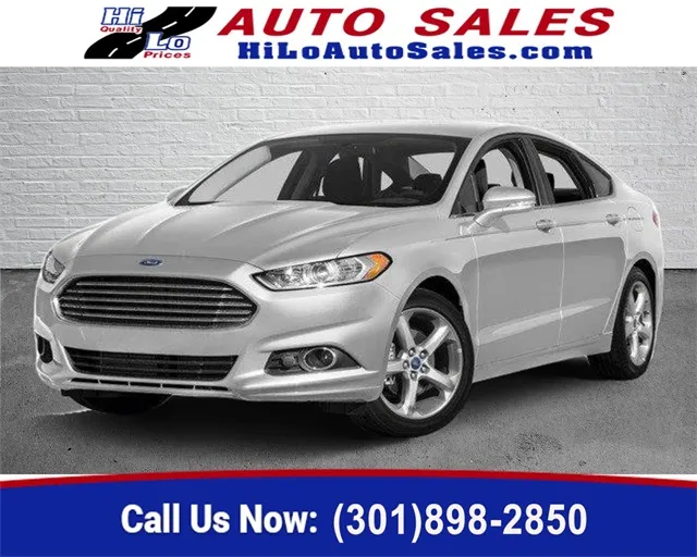 Blue 2016 Ford Fusion SE for sale in Frederick, MD