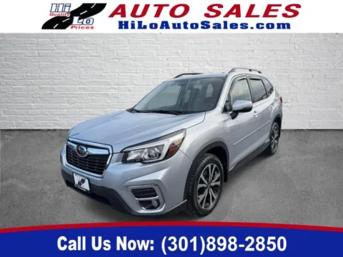 Silver 2019 Subaru Forester Limited for sale in Frederick, MD