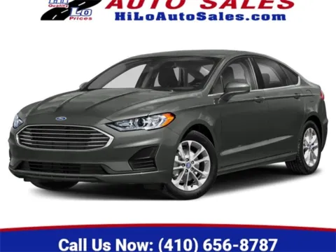 Black 2019 Ford Fusion Titanium for sale in Frederick, MD