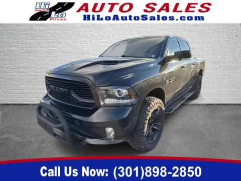 Black 2018 Ram 1500 Sport for sale in Frederick, MD