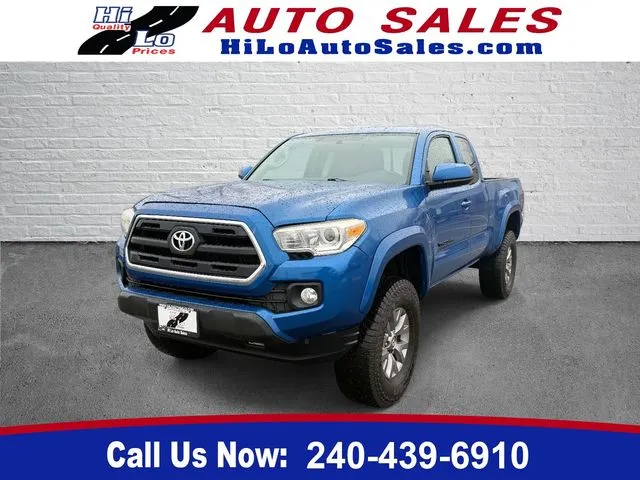 Blue 2016 Toyota Tacoma SR5 for sale in Frederick, MD