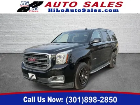 Black 2017 GMC Yukon SLT for sale in Frederick, MD