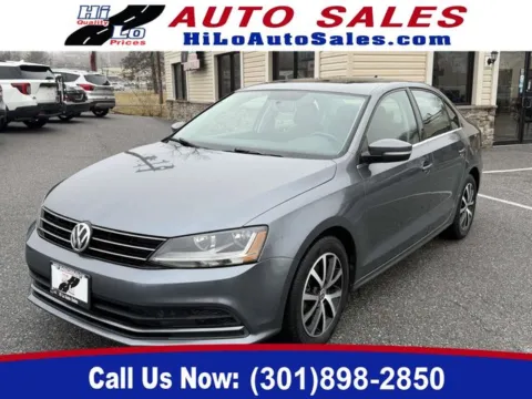 Gray 2017 Volkswagen Jetta 1.4T SE for sale in Frederick, MD