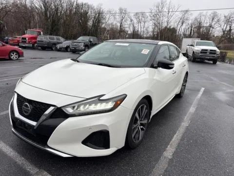 White 2019 Nissan Maxima 3.5 SL for sale in Frederick, MD