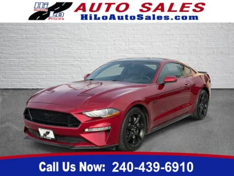 Red 2019 Ford Mustang GT Premium for sale in Frederick, MD