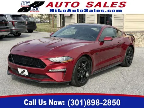 Red 2019 Ford Mustang GT Premium for sale in Frederick, MD