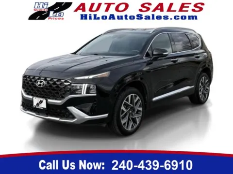 Black 2022 Hyundai Santa Fe Calligraphy for sale in Frederick, MD