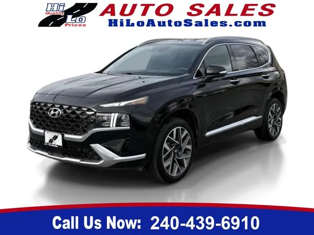 Black 2022 Hyundai Santa Fe Calligraphy for sale in Frederick, MD