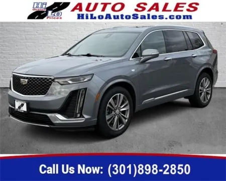 Gray 2021 Cadillac XT6 Premium Luxury for sale in Frederick, MD