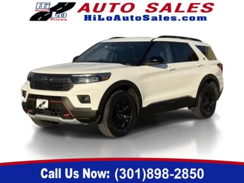 White 2023 Ford Explorer Timberline for sale in Frederick, MD