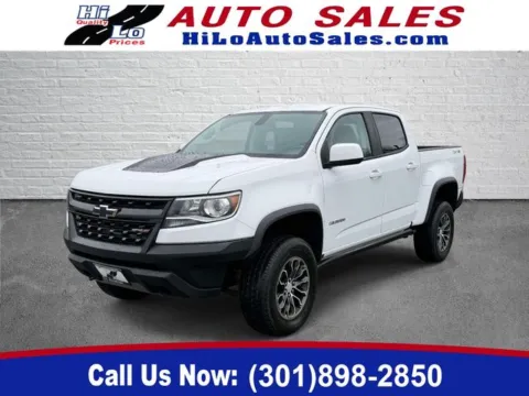 White 2019 Chevrolet Colorado ZR2 for sale in Frederick, MD