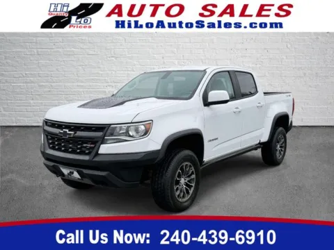 White 2019 Chevrolet Colorado ZR2 for sale in Frederick, MD