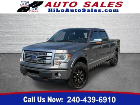 Gray 2013 Ford F-150 Platinum for sale in Frederick, MD