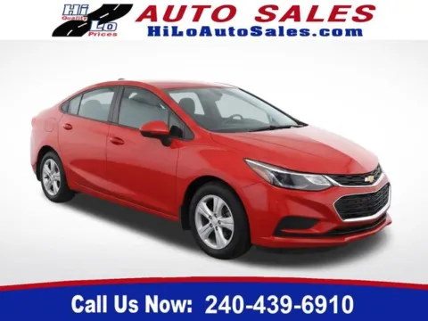 Red 2017 Chevrolet Cruze LS for sale in Frederick, MD