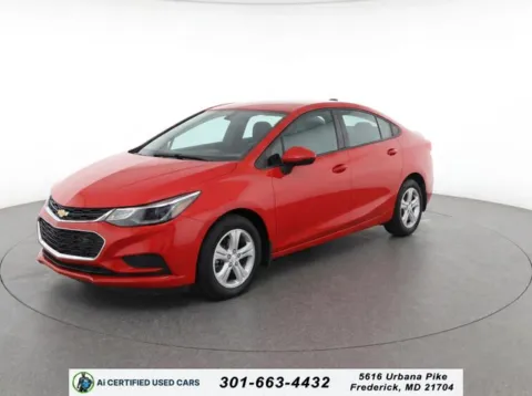 Red 2017 Chevrolet Cruze LS for sale in Frederick, MD