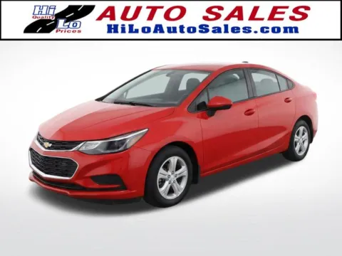Red 2017 Chevrolet Cruze LS for sale in Frederick, MD
