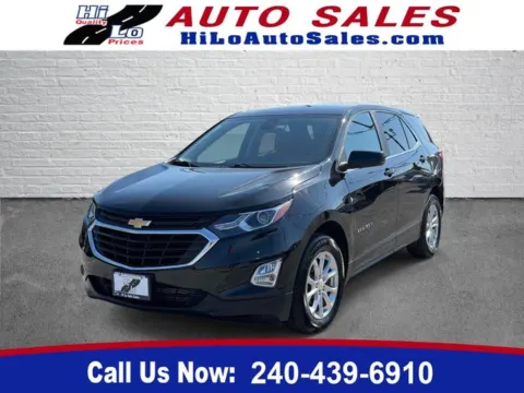 Black 2021 Chevrolet Equinox LT for sale in Frederick, MD