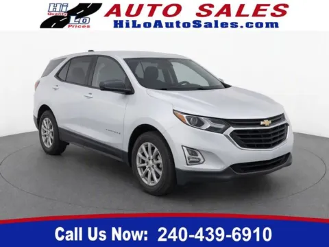 Silver 2019 Chevrolet Equinox LT for sale in Frederick, MD