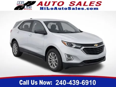 Silver 2019 Chevrolet Equinox LT for sale in Frederick, MD