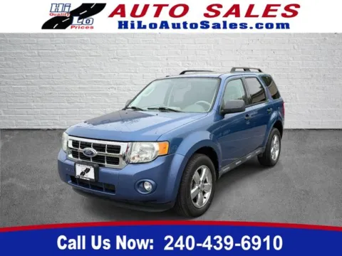 Black 2010 Ford Escape XLT for sale in Frederick, MD