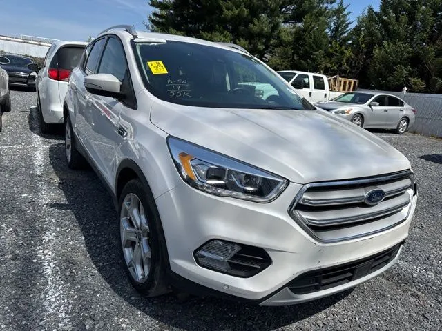White 2019 Ford Escape Titanium for sale in Frederick, MD