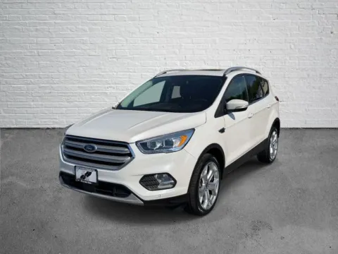 White 2019 Ford Escape Titanium for sale in Frederick, MD