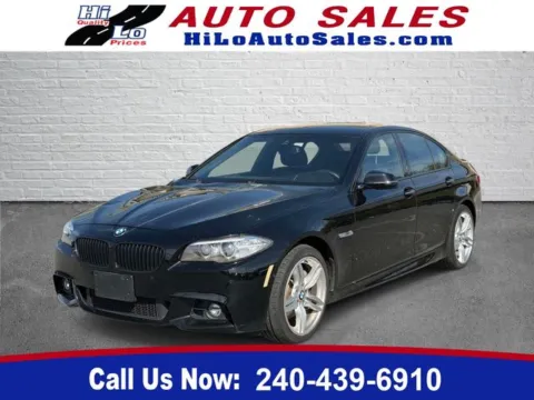 Black 2015 BMW 5 Series 535i xDrive for sale in Frederick, MD