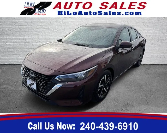 Red 2024 Nissan Sentra SV for sale in Frederick, MD