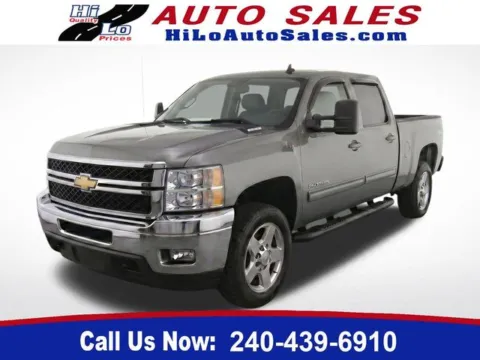 Gray 2014 Chevrolet Silverado 2500HD LT for sale in Frederick, MD