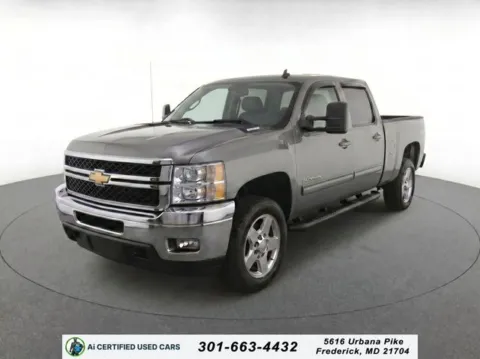 Gray 2014 Chevrolet Silverado 2500HD LT for sale in Frederick, MD