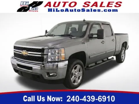 Gray 2014 Chevrolet Silverado 2500 HD LT for sale in Frederick, MD
