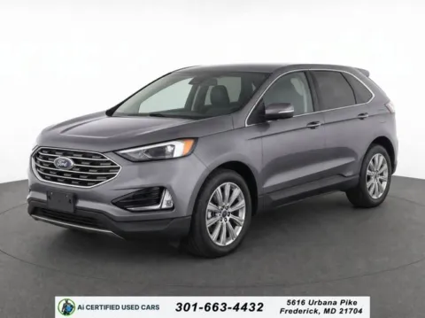 Gray 2024 Ford Edge Titanium for sale in Frederick, MD