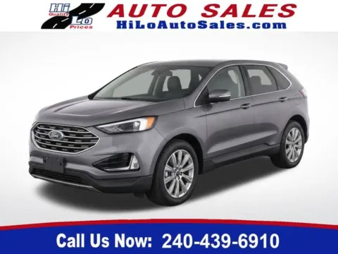 Gray 2024 Ford Edge Titanium for sale in Frederick, MD