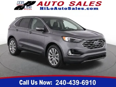 Gray 2024 Ford Edge Titanium for sale in Frederick, MD