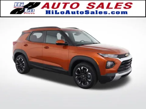 Orange 2022 Chevrolet TrailBlazer LT for sale in Frederick, MD