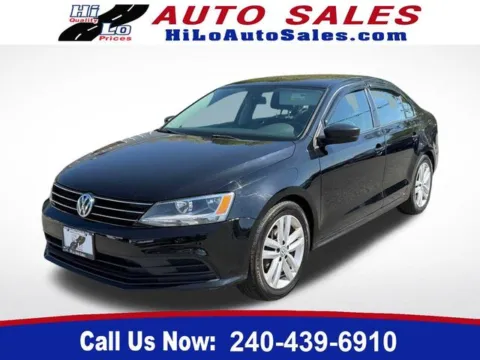 Black 2016 Volkswagen Jetta 1.4T S for sale in Frederick, MD