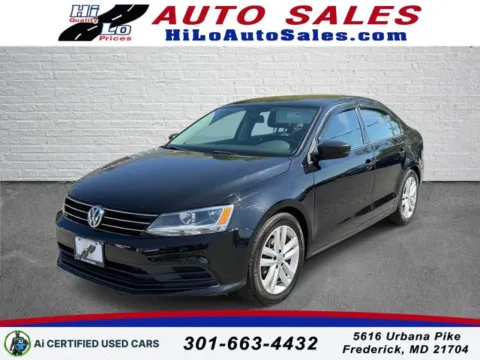 Black 2016 Volkswagen Jetta 1.4T S for sale in Frederick, MD