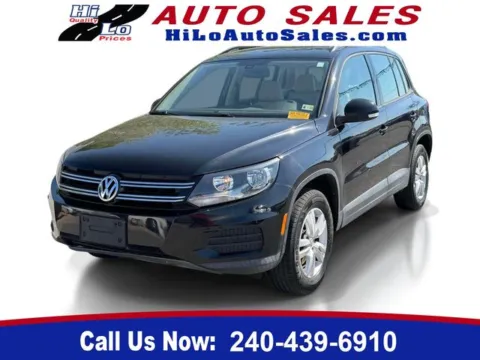 Black 2017 Volkswagen Tiguan 2.0T S for sale in Frederick, MD