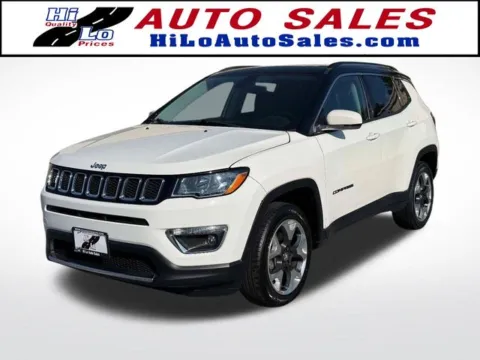White 2018 Jeep Compass Limited for sale in Frederick, MD
